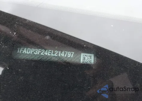 2014 Ford Focus Se from USA, damaged, VIN 1FADP3F24EL214797